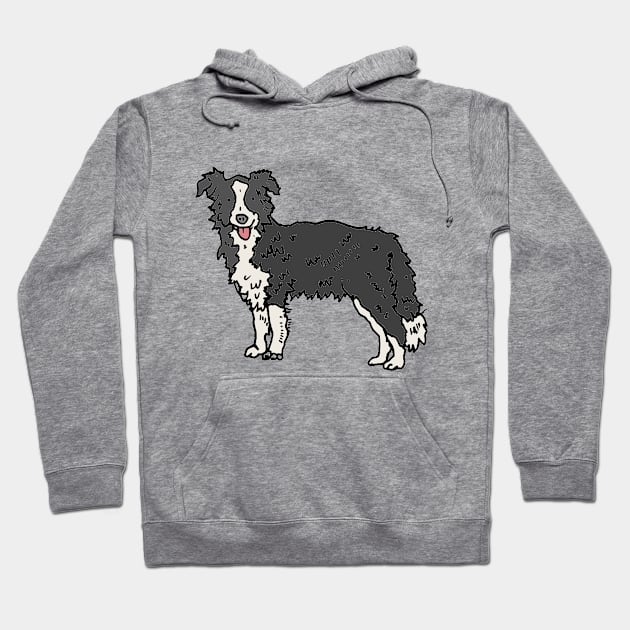 Collie Hoodie by JennyGreneIllustration